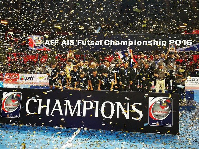 Thái Lan vô địch giải Futsal Đông Nam Á