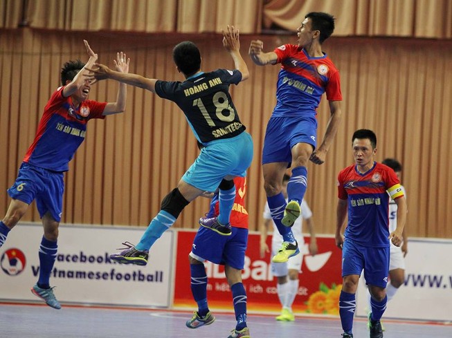 Kịch tính và "sốc" ở giải Futsal quốc gia
