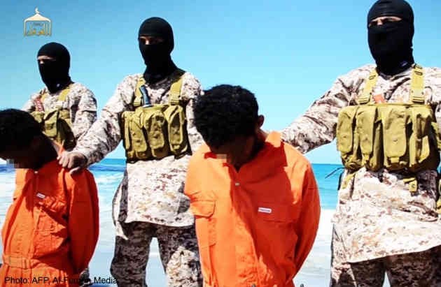 IS thảm sát 30 tín đồ Thiên chúa giáo tại Libya