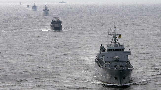 20 tàu chiến NATO đến biển Baltic tập trận