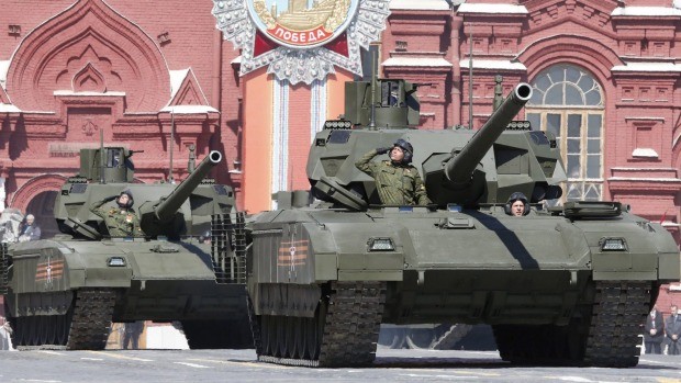 Quân đội nước ngoài ‘xếp hàng’ mua xe tăng Armata