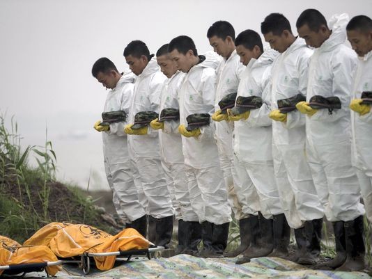 Thảm họa chìm tàu Trung Quốc: Số thiệt mạng tăng lên 331 người