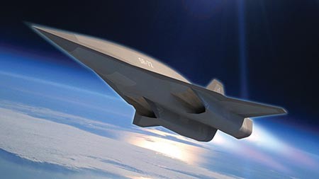 Mỹ xuất trình siêu máy bay không người lái SR-72