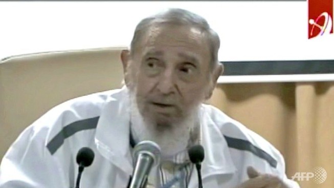 Cựu chủ tịch Fidel Castro bất ngờ xuất hiện trên truyền hình