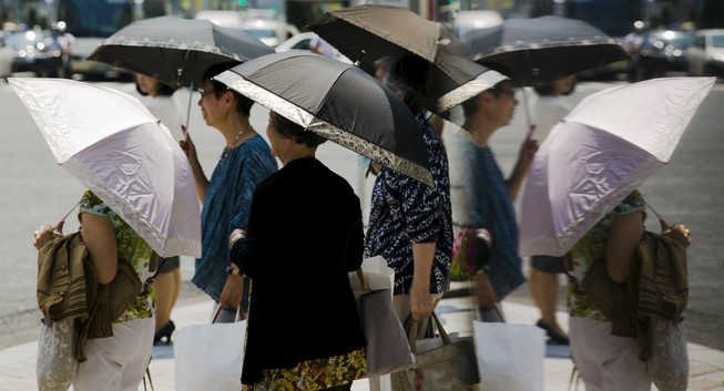 Nhật Bản: Nắng nóng khiến hơn 40 người thiệt mạng