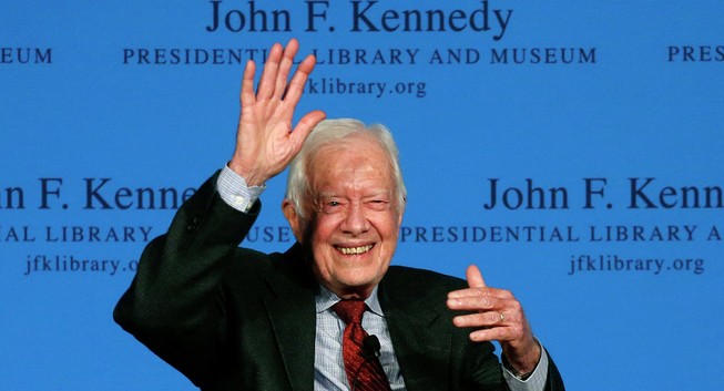 Cựu tổng thống Mỹ Jimmy Carter mắc bệnh ung thư