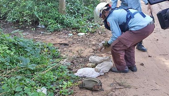 Campuchia phát hiện 'mìn' trước cửa đền Angkor