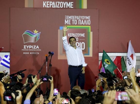 Bầu cử Hy Lạp: Đảng Syriza của ông Tsipras thắng