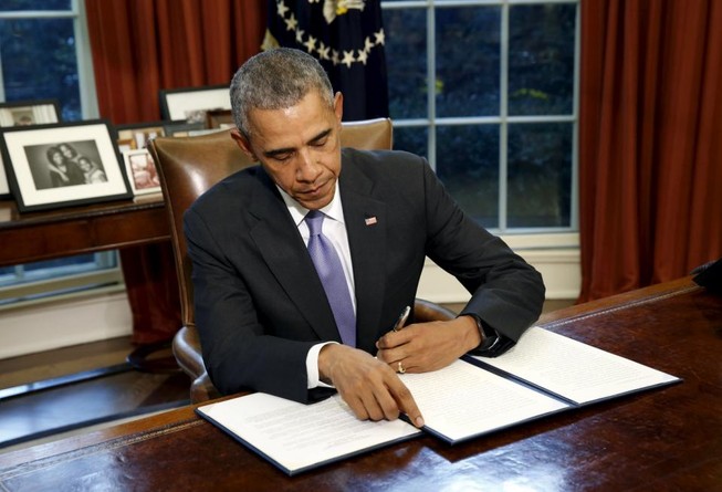 Tổng thống Obama phủ quyết Dự luật quốc phòng 612 tỉ USD