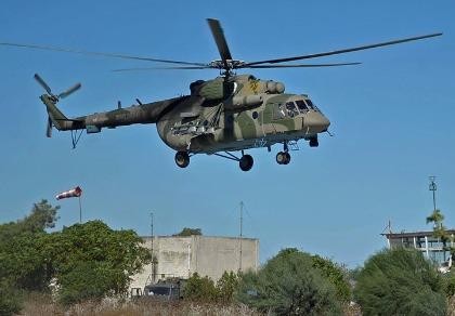 Trực thăng quân sự Mi-8 của Nga rơi tại Syria