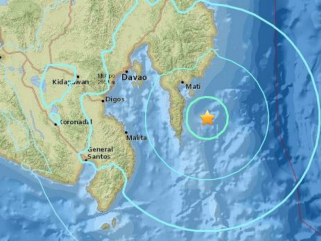 Động đất 6.3 độ rung chuyển quê nhà ông Duterte