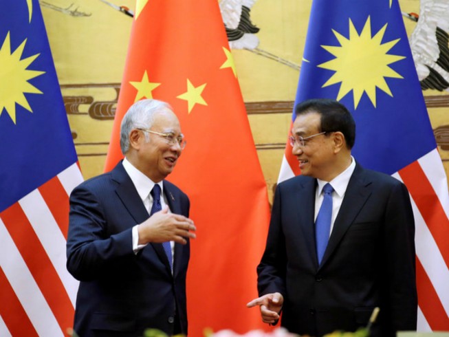 Malaysia-Trung Quốc ký thỏa thuận ‘khủng’ gần 35 tỉ USD