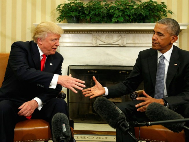 Ông Trump đổi tính, thừa nhận ‘rất thích’ Obama