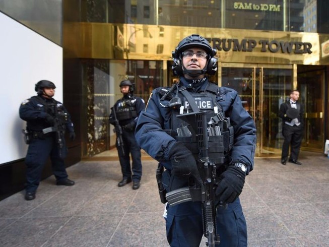 New York tốn 1 triệu USD/ngày để bảo vệ ông Trump