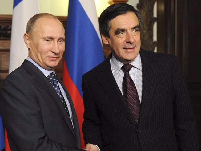 Tổng thống Putin ủng hộ ứng cử viên tổng thống Pháp