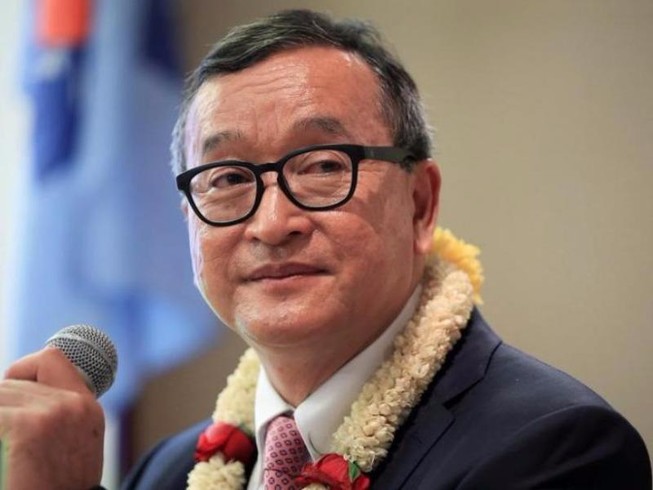 Lãnh đạo đảng đối lập Sam Rainsy lãnh 5 năm tù