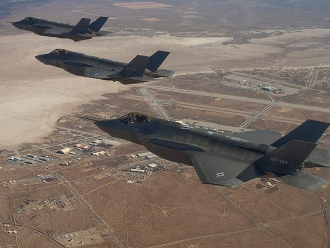 Mỹ cho phi đội F-35A đến châu Âu, răn đe Nga