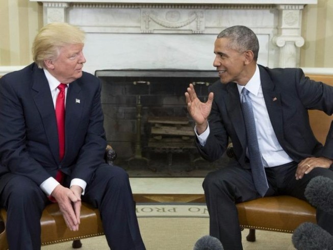 Lộ lá thư ông Obama viết cho ông Trump