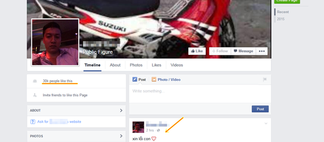 Xuất hiện Facebook giả nghi can Nguyễn Hải Dương để câu like
