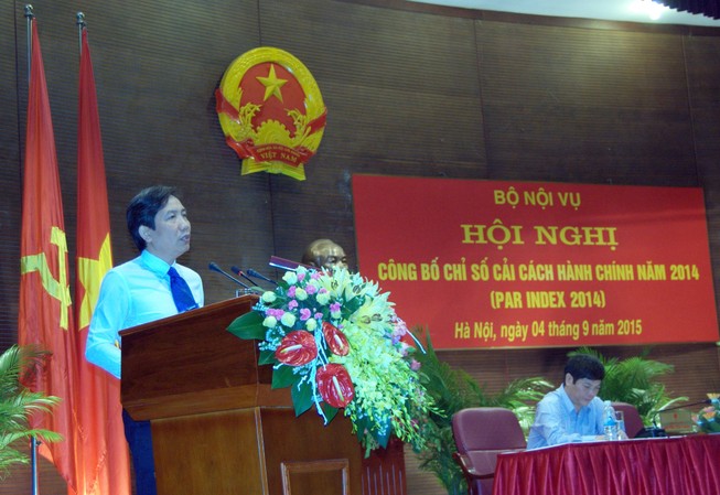 Cải cách hành chính 2014: Bộ nào cũng trên trung bình