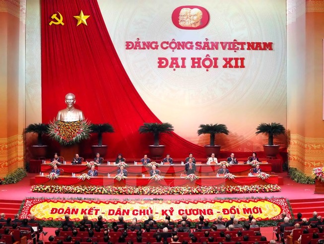 Thông cáo báo chí phiên khai mạc Đại hội Đảng XII