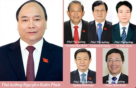 Phân công nhiệm vụ cụ thể của Thủ tướng và 5 Phó Thủ tướng