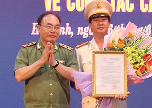 Nhân sự mới ngành công an