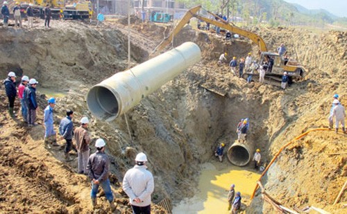 Thêm 7 bị can trong vụ vỡ đường ống nước sông Đà bị khởi tố