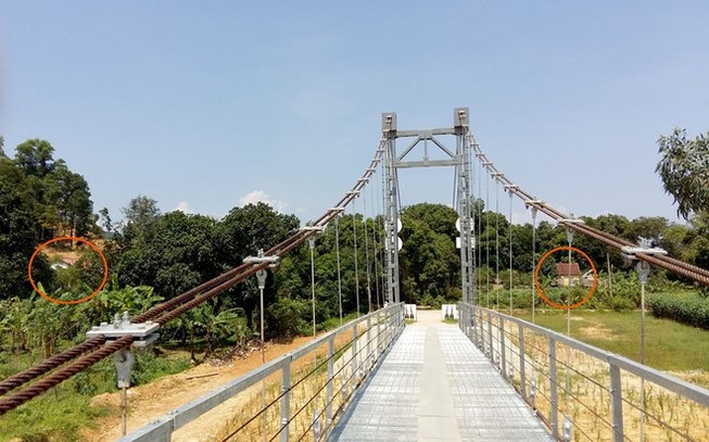 Tổng Cục đường bộ báo cáo vụ cầu treo phục vụ hai hộ dân