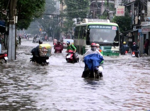 Hôm nay TP.HCM tiếp tục có mưa to