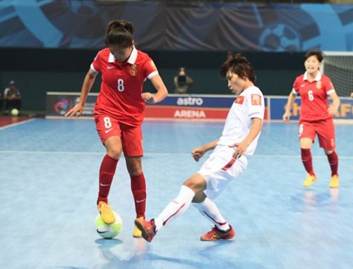 Giải Futsal nữ châu Á: Việt Nam thua trận thứ hai