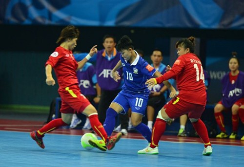 Thua Thái Lan 2-1, tuyển nữ Futsal Việt Nam bị loại