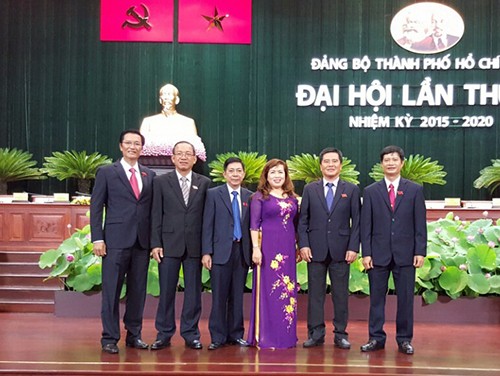 Đoàn đại biểu khối Ngân hàng dự ĐH Đảng bộ TP.HCM lần X