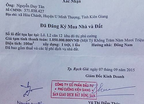 Một cán bộ tuyên giáo Kiên Giang bị bắt vì lừa đảo