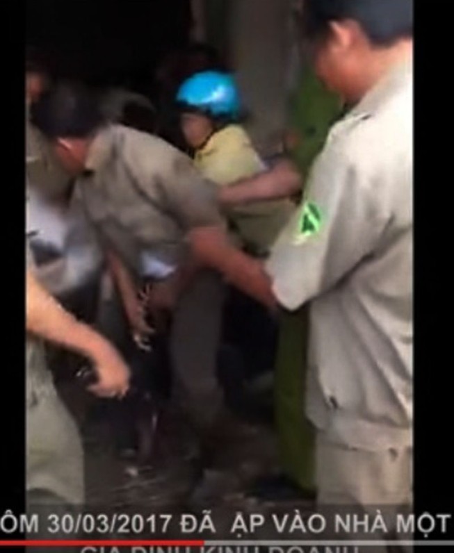 Công an thông tin về clip ‘công an đánh dân’