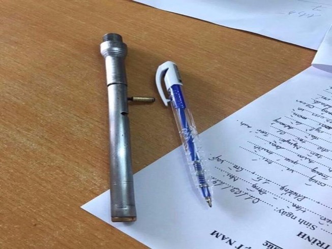 Phát hiện súng bút trong hành lý ở Tân Sơn Nhất