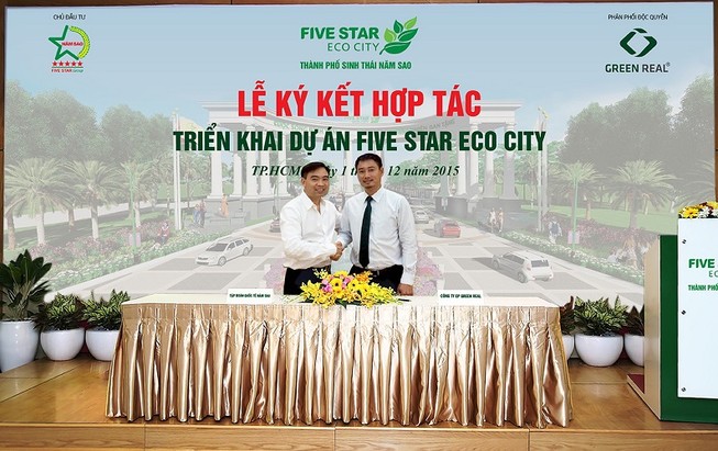 Triển khai dự án TP sinh thái Năm Sao