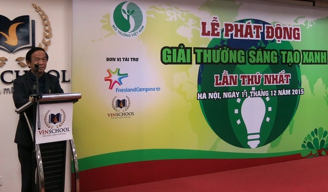 Phát động giải thưởng Sáng tạo xanh
