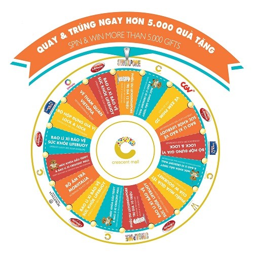“Xuân sung túc, hạnh phúc cả năm” cùng Crescent Mall