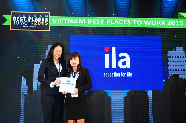 ILA lọt vào danh sách 100 Nơi làm việc tốt nhất Việt Nam