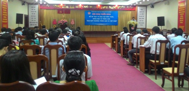 34 trường tiểu học tại TP.HCM triển khai chương trình tiếng Anh tích hợp