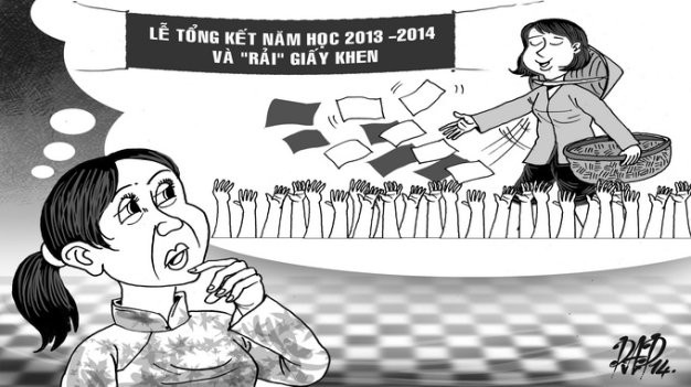 Điểm ảo làm “mờ mắt” phụ huynh