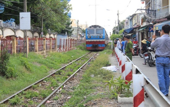 Tàu lửa tông chết người ở quận Phú Nhuận