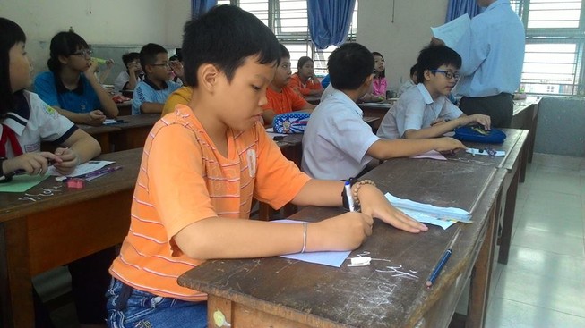 Nóng: Đã có điểm khảo sát vào lớp 6 trường Trần Đại Nghĩa