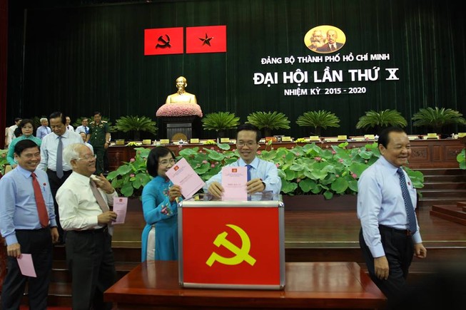 Bầu 69 thành viên vào Ban Chấp hành Đảng bộ TP.HCM khóa X