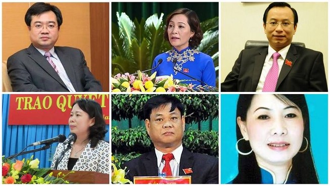 Danh sách 61 bí thư tỉnh, thành phố nhiệm kỳ 2015 - 2020