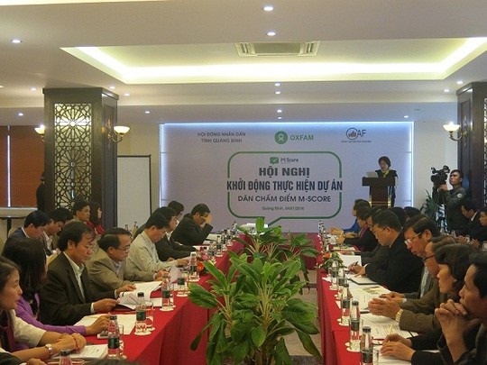 Người dân chấm điểm cán bộ qua điện thoại