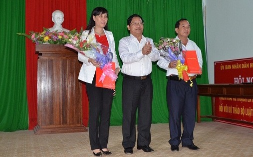 Đảo tiền tiêu Lý Sơn lần đầu tiên có nữ ủy viên trung ương dự khuyết