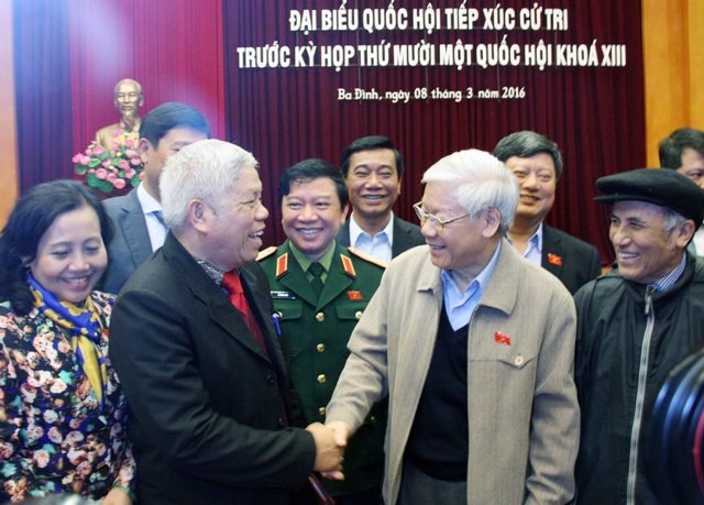 Tổng Bí thư: Không để lọt vào Quốc hội những phần tử xấu