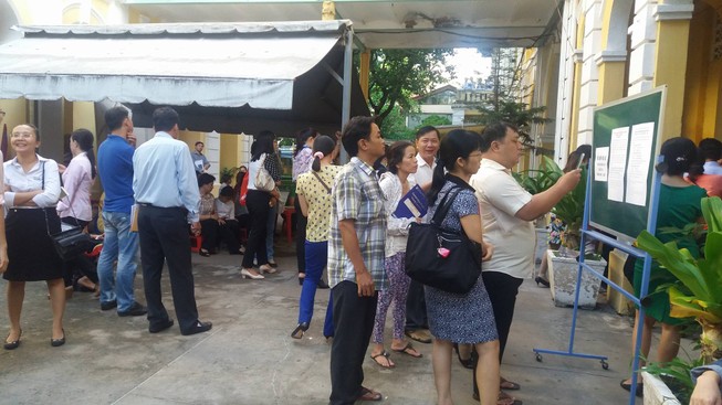 Hơn 4.000 hồ sơ dự tuyển vào lớp 6 Trường Trần Đại Nghĩa